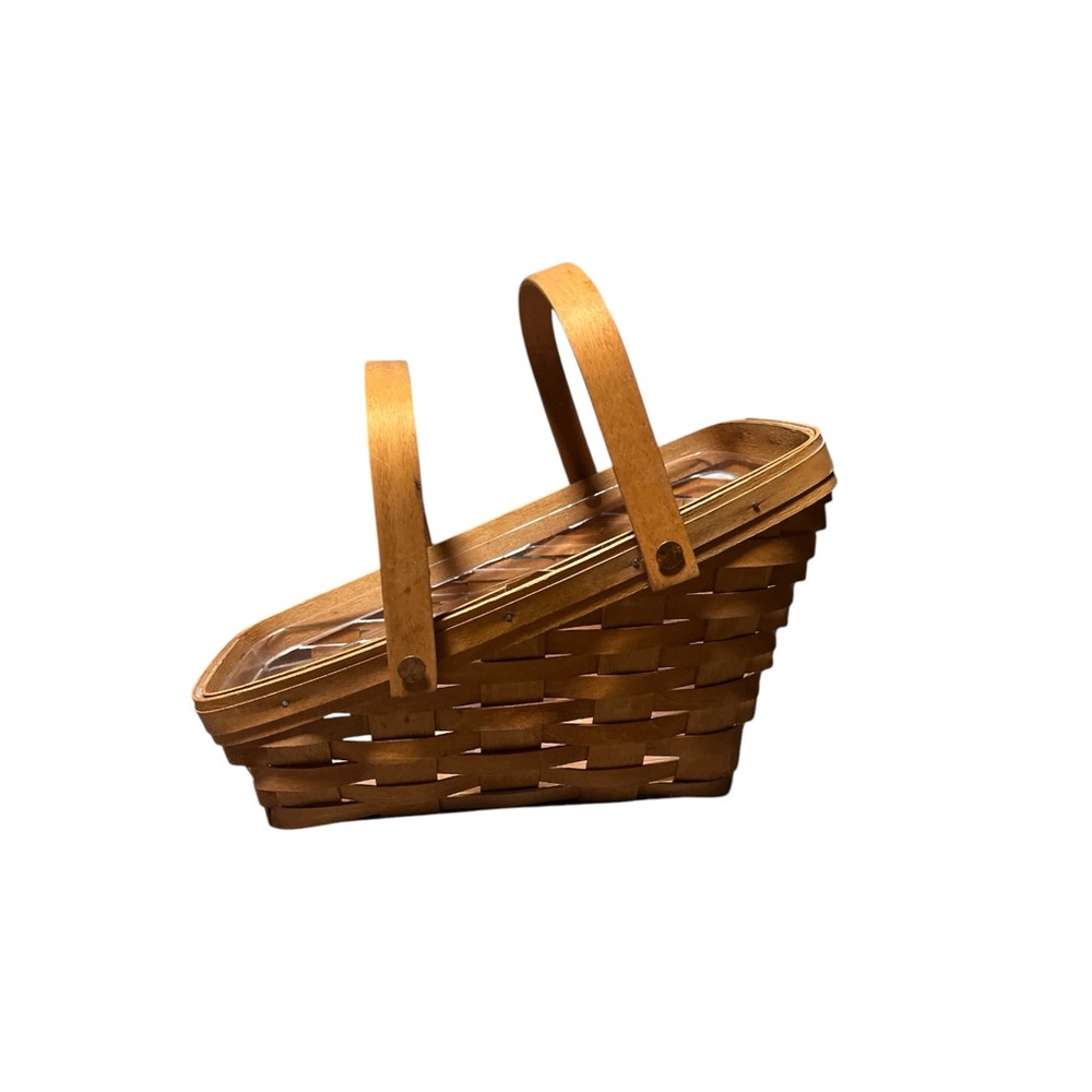 Longaberger Medium Vegetable Basket w/ Liner Vintage 1993